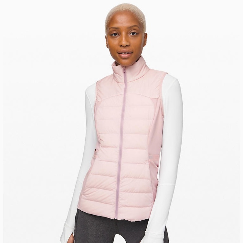Lululemon Down For It All Vest Size 8